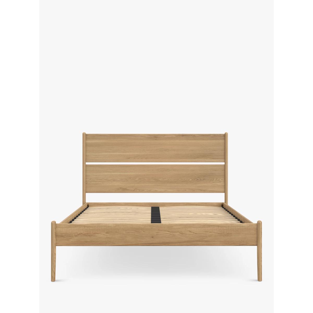 John Lewis Scandi Bed Frame, Double, Oak – image 2