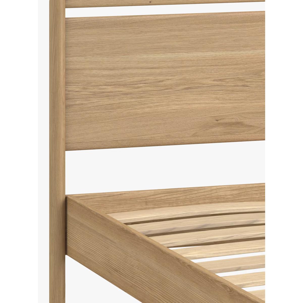 John Lewis Scandi Bed Frame, Double, Oak – image 3