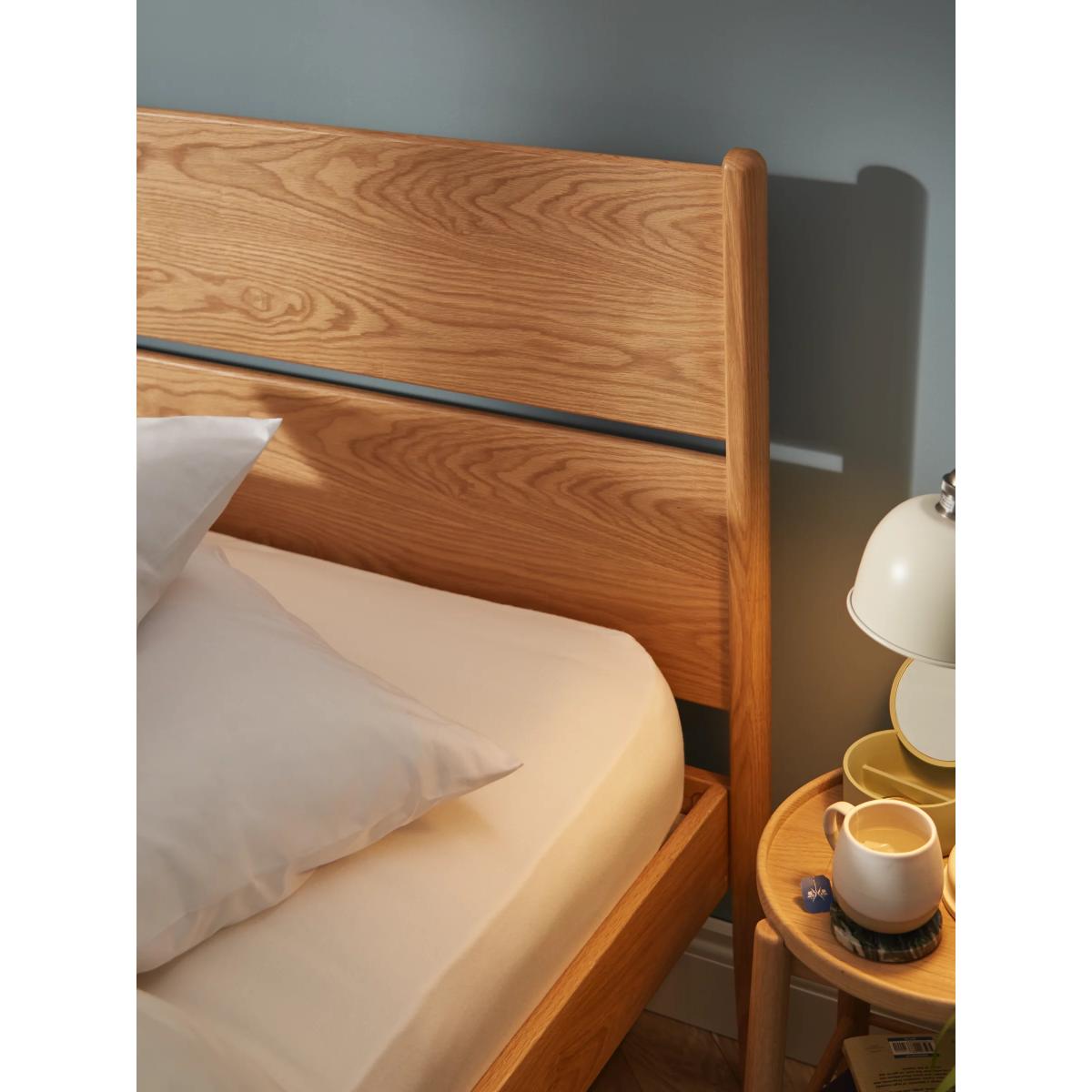 John Lewis Scandi Bed Frame, Double, Oak – image 5