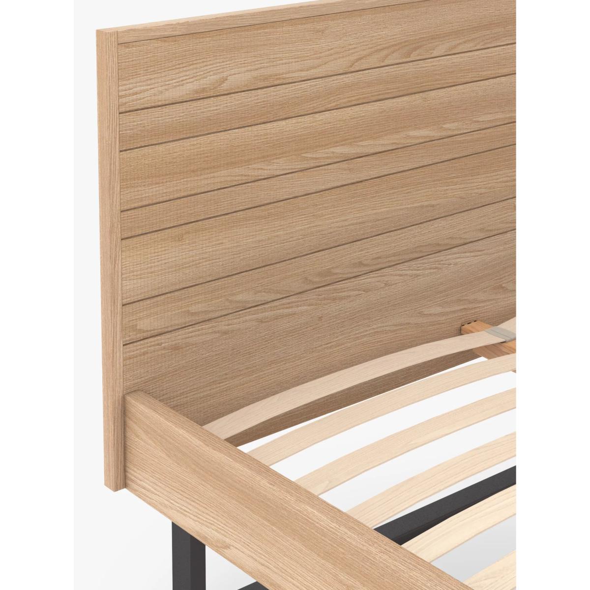 John Lewis & Partners Sawn Bed Frame, King Size, Natural – image 4