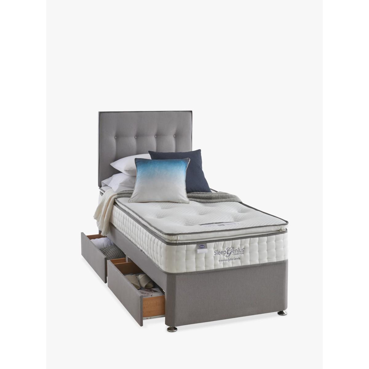 Silentnight Non Sprung 2 Drawer Divan Storage Bed, Single – image 6