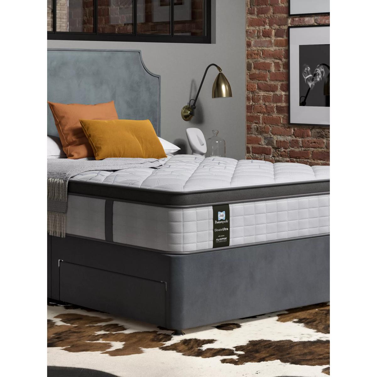 Sealy 2 Drawer Divan Base, Single – image 2