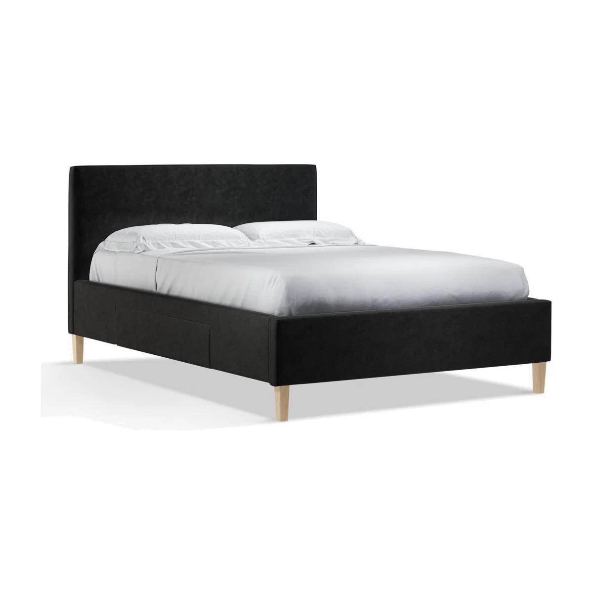 John Lewis & Partners Emily 2 Drawer Storage Upholstered Bed Frame, King Size – image 1