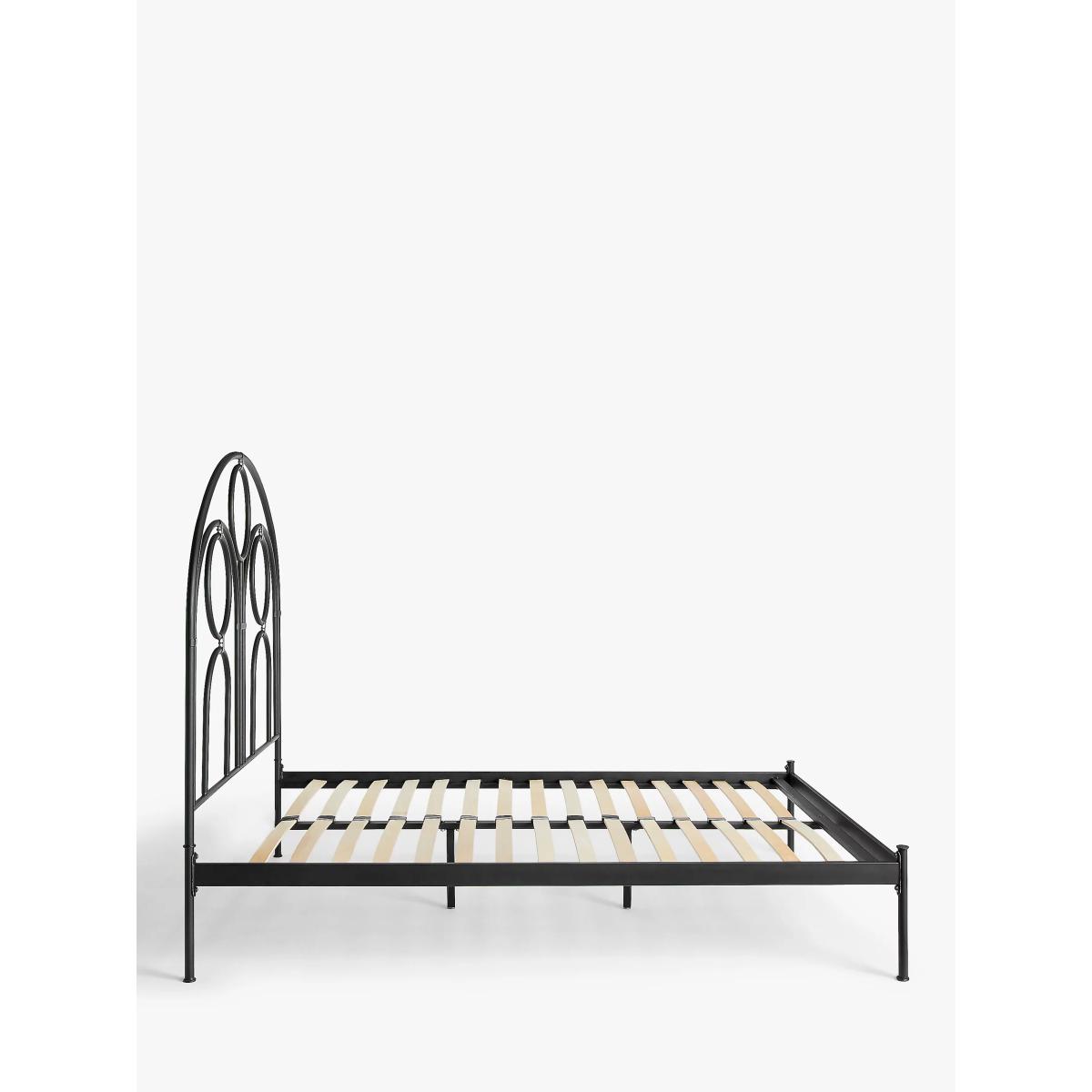 ANYDAY John Lewis & Partners Decorative Metal Bed Frame, Double, Black – image 3
