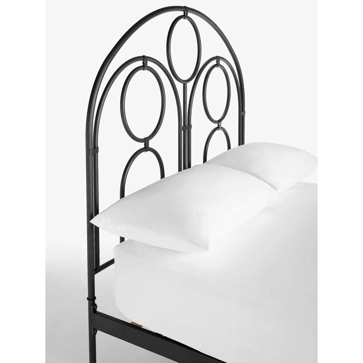 ANYDAY John Lewis & Partners Decorative Metal Bed Frame, Double, Black – image 4
