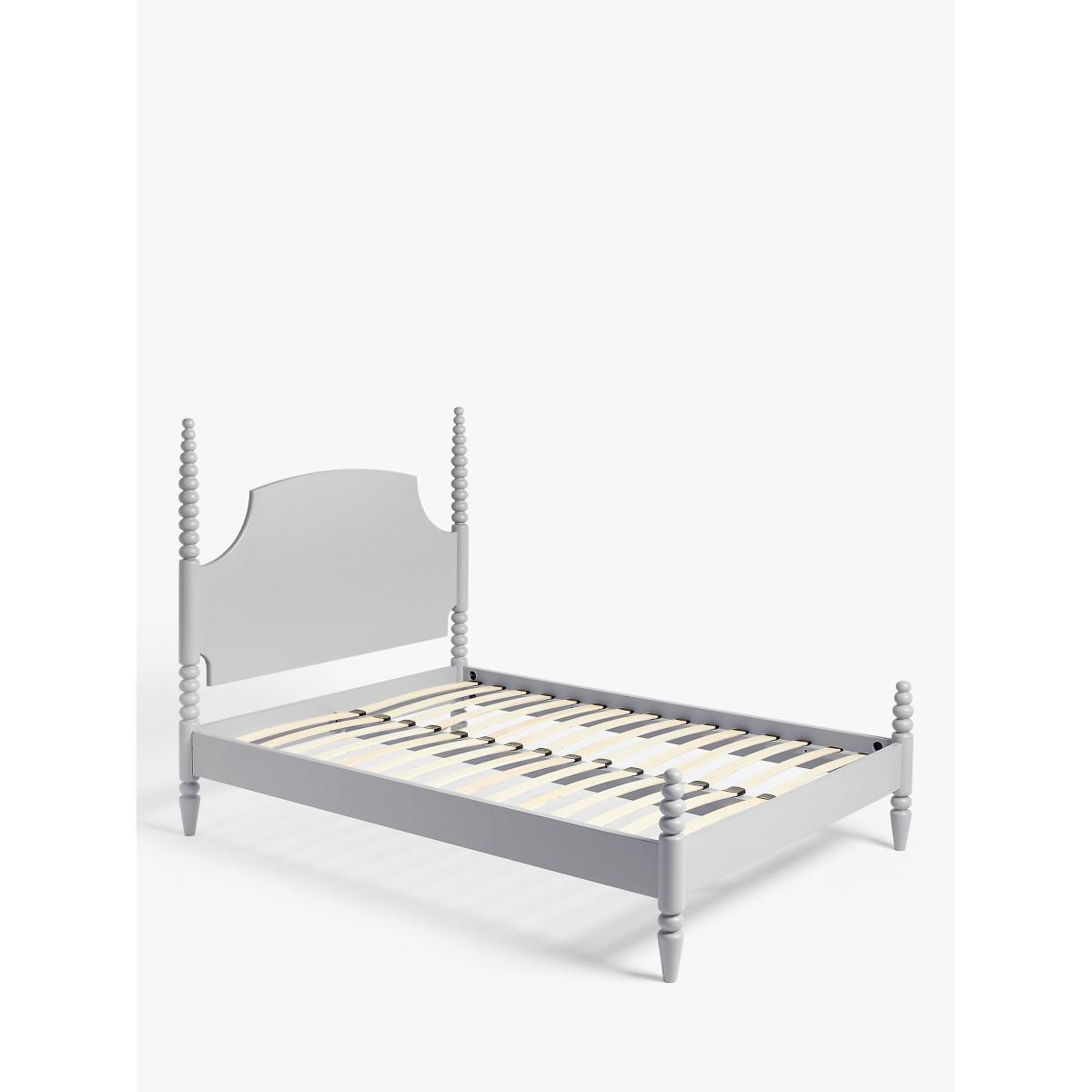 John Lewis & Partners Bobbin Bed Frame, Double, Grey – image 2