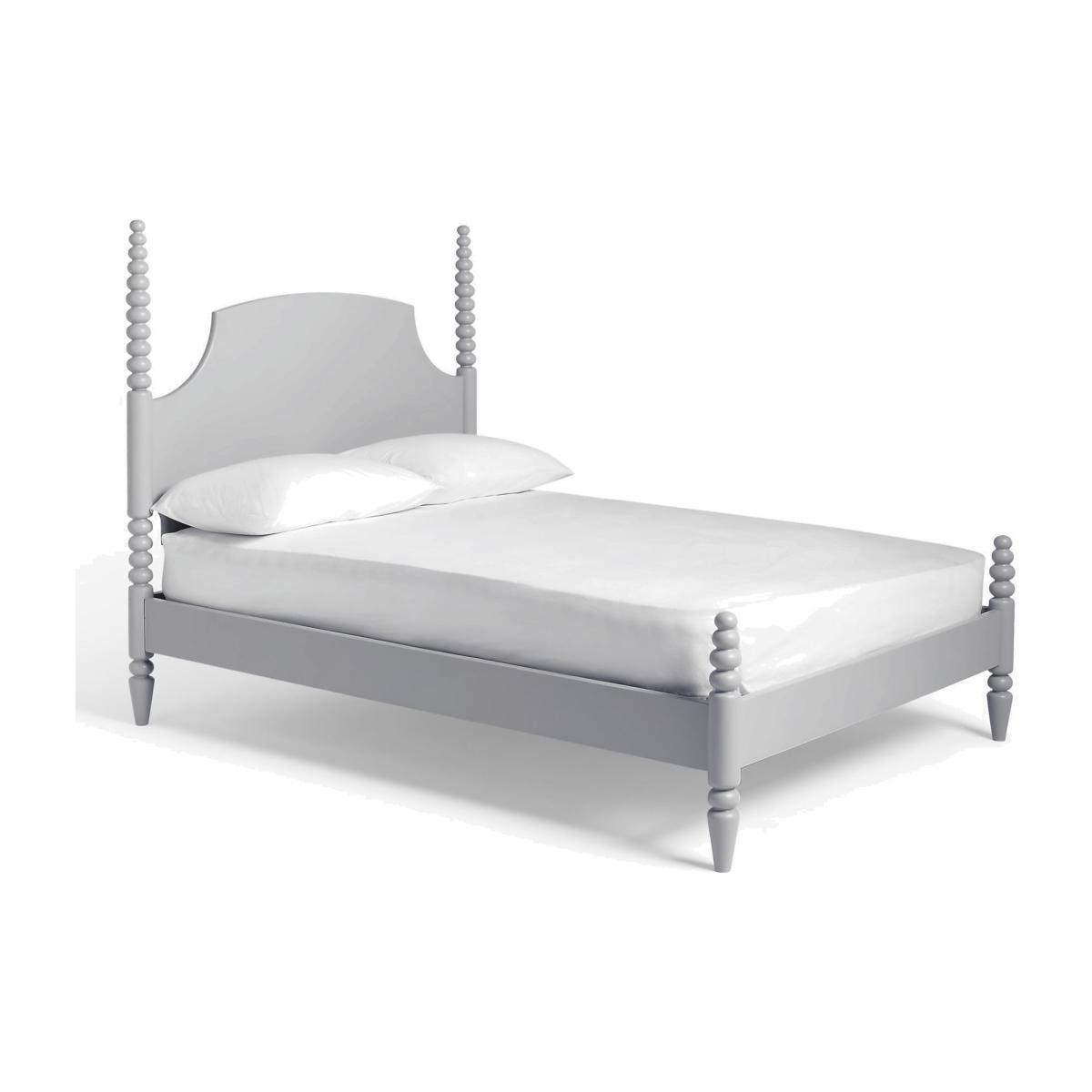 John Lewis & Partners Bobbin Bed Frame, Double, Grey – image 1