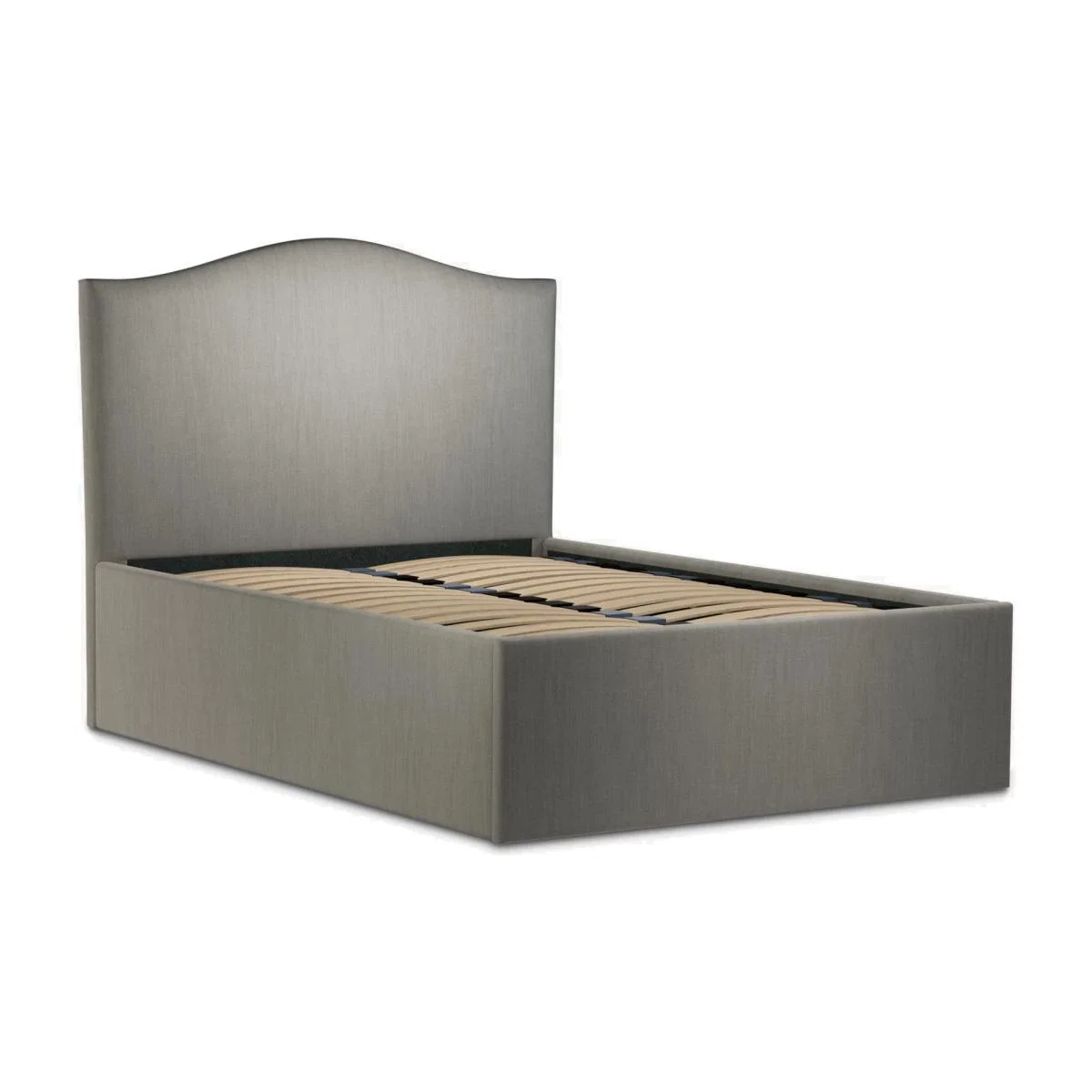 John Lewis & Partners Charlotte Ottoman Storage Upholstered Bed Frame, Double – image 1