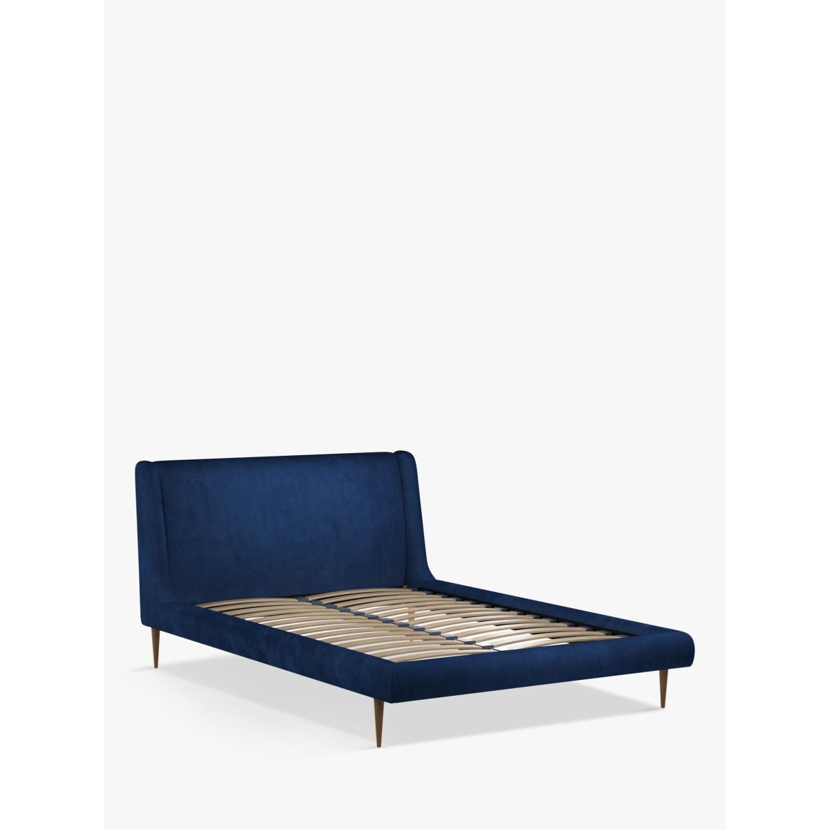 John Lewis Mid-Century Sweep Upholstered Bed Frame, Double – image 9
