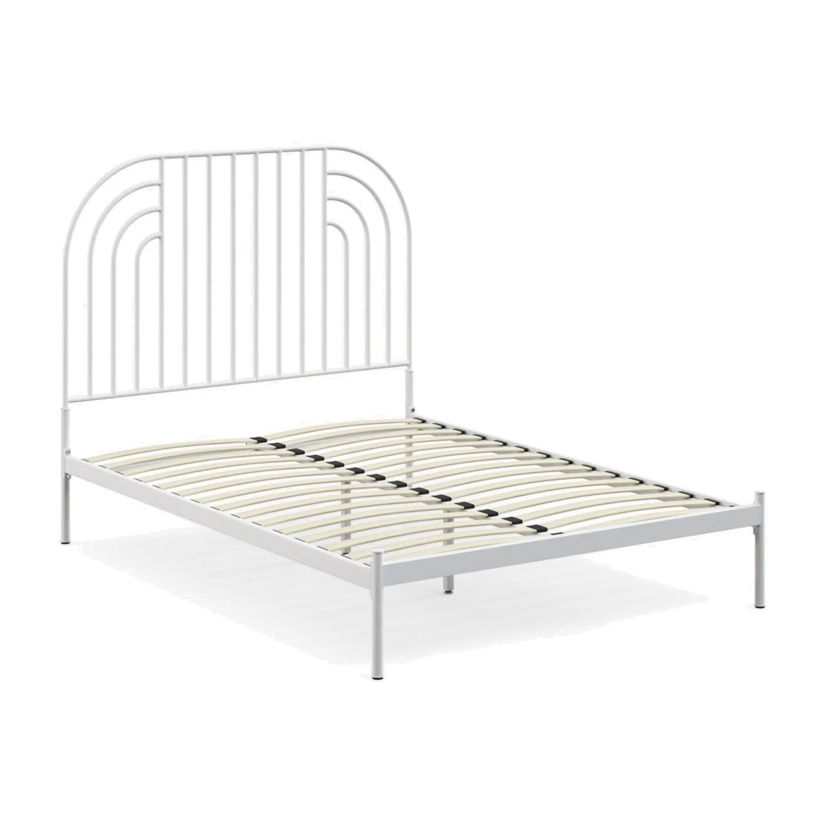 ANYDAY John Lewis & Partners Swirl Metal Bed Frame, Double – image 1