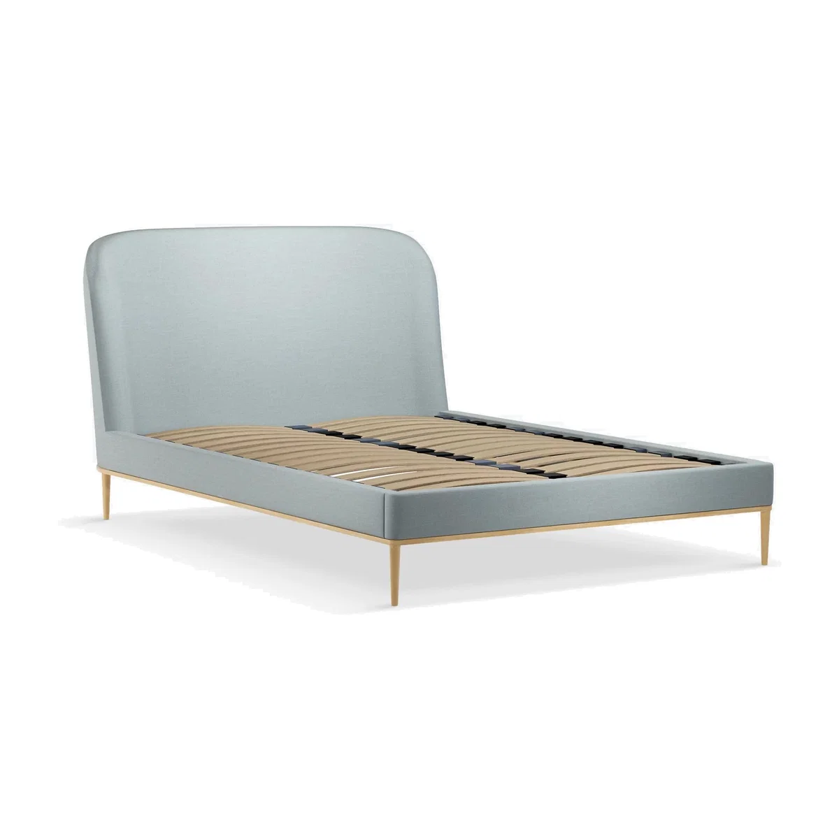 John Lewis Show-Wood Upholstered Bed Frame, Super King Size – image 1