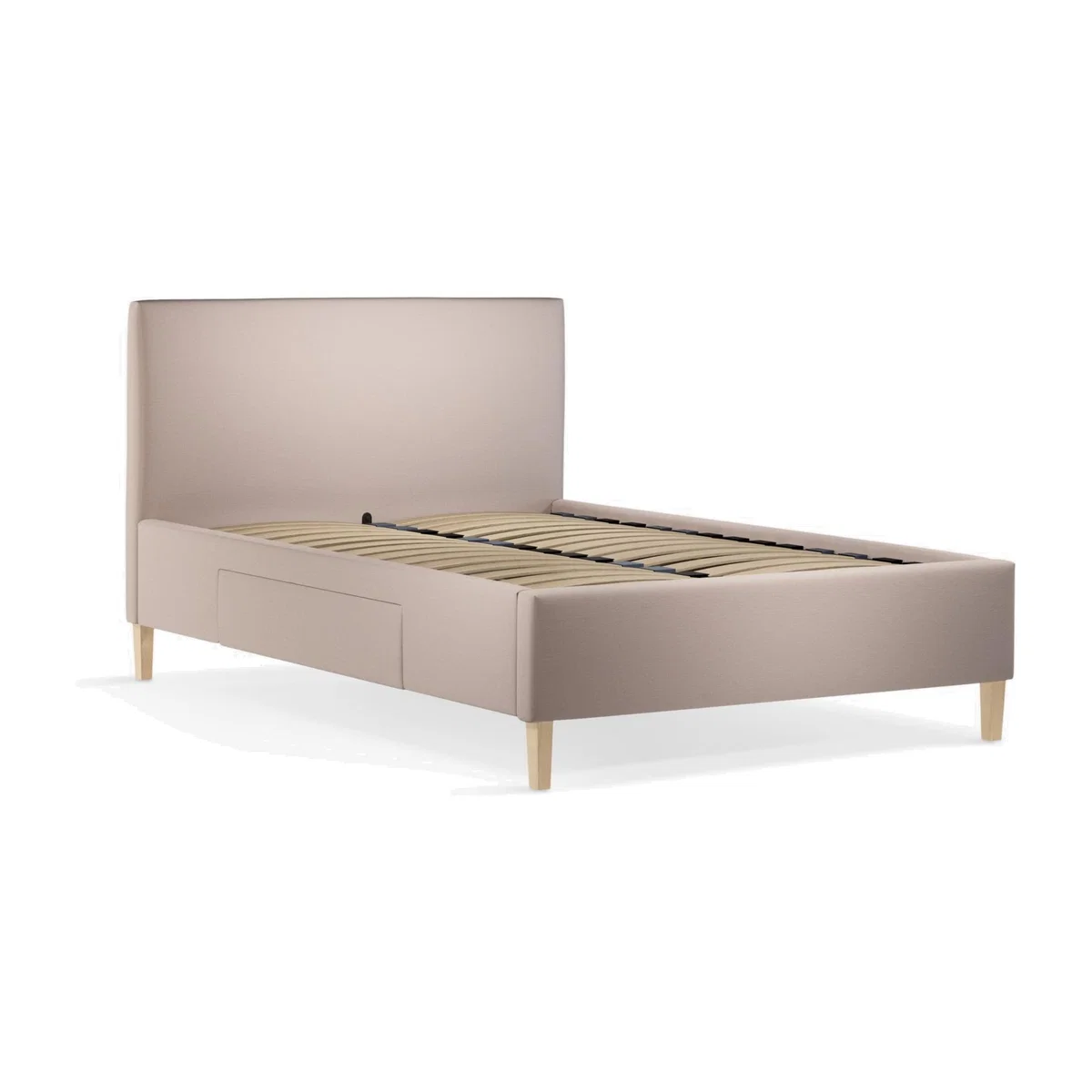 John Lewis Emily 2 Drawer Storage Upholstered Bed Frame, King Size – image 1