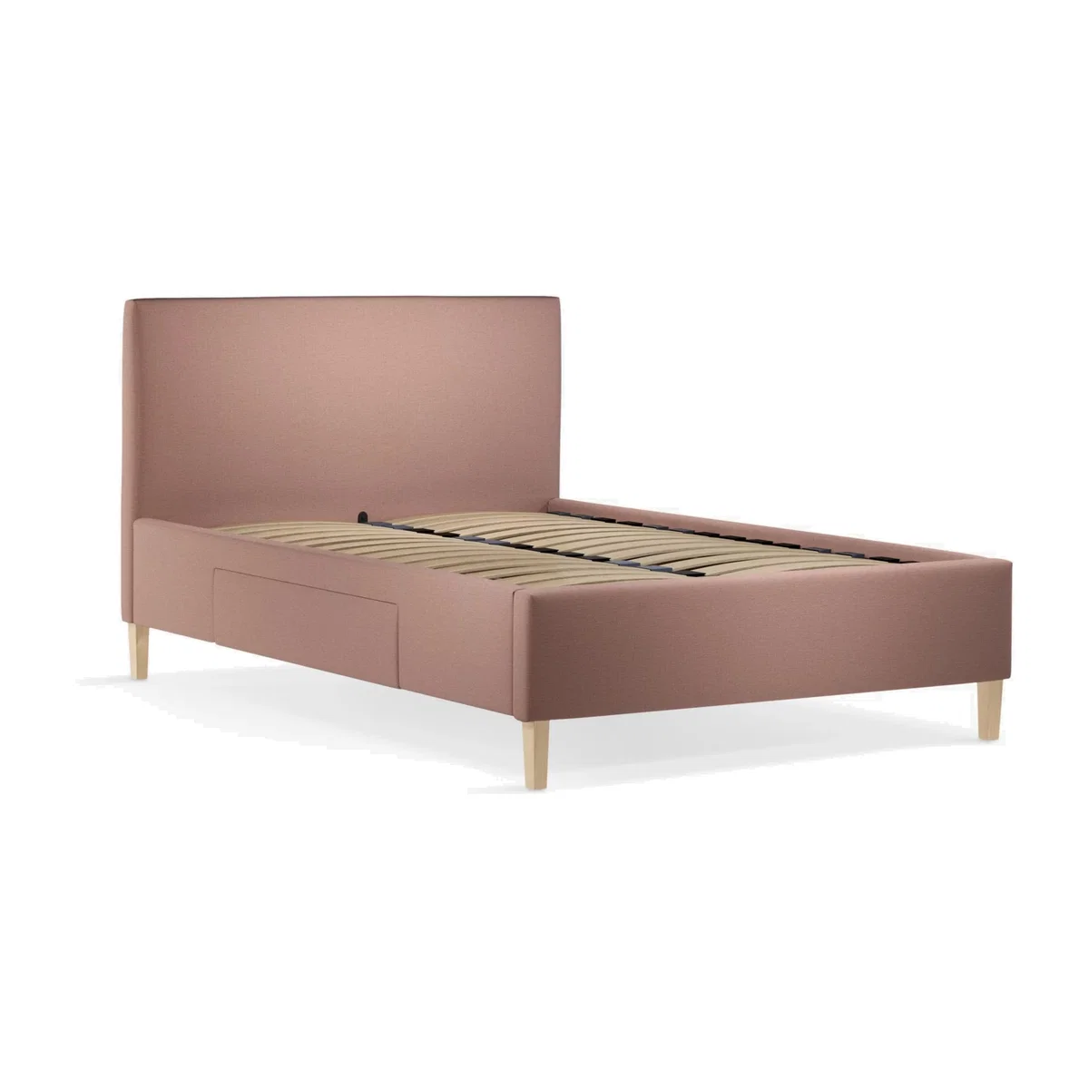 John Lewis Emily 2 Drawer Storage Upholstered Bed Frame, Double – image 1