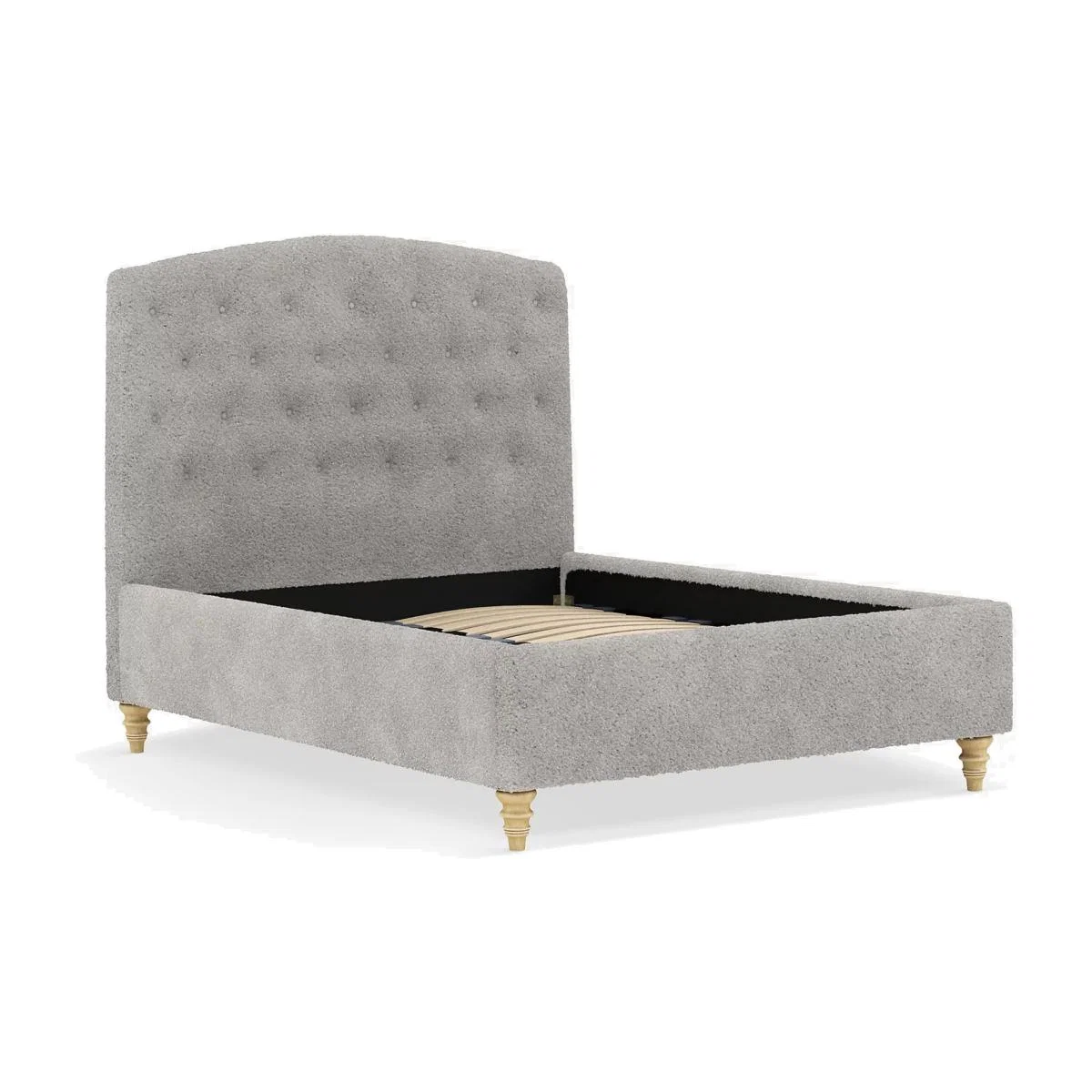 John Lewis Rouen Upholstered Bed Frame, Super King Size – image 1