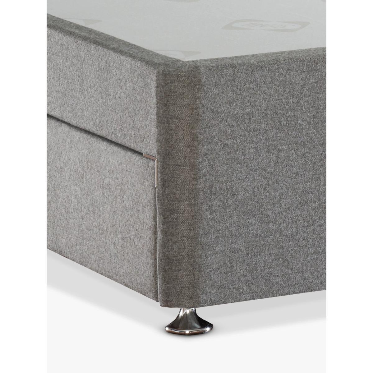 Sealy 2 Drawer Storage Divan Base, King Size, Grey – image 3