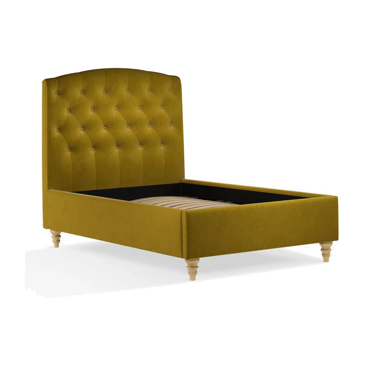 John Lewis & Partners Rouen Upholstered Bed Frame, Small Double – image 1