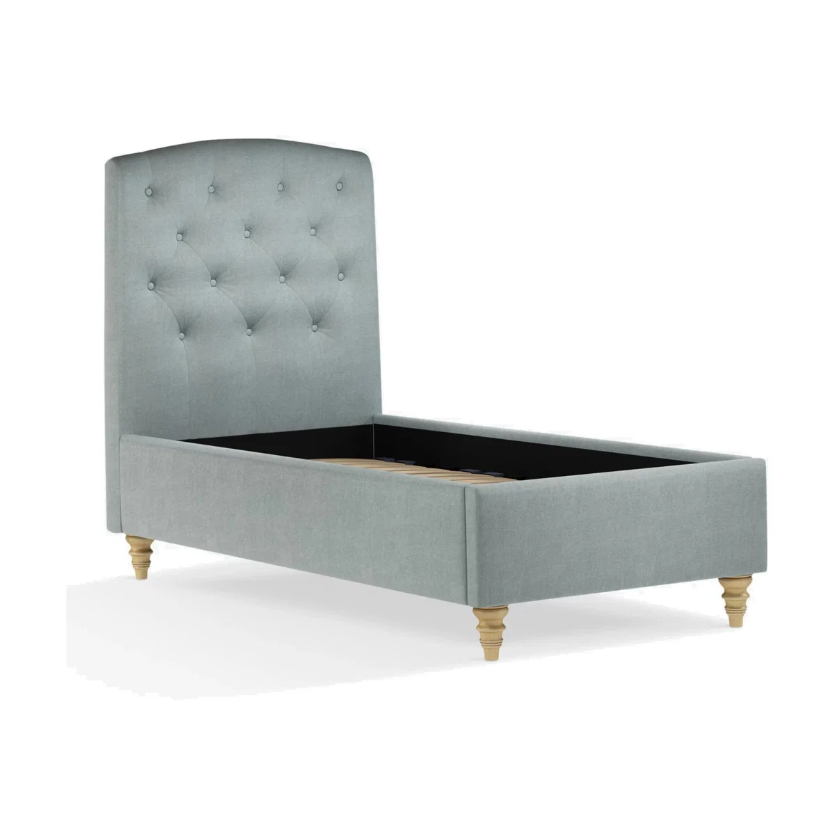 John Lewis & Partners Rouen Child Compliant Upholstered Bed Frame, Single – image 1