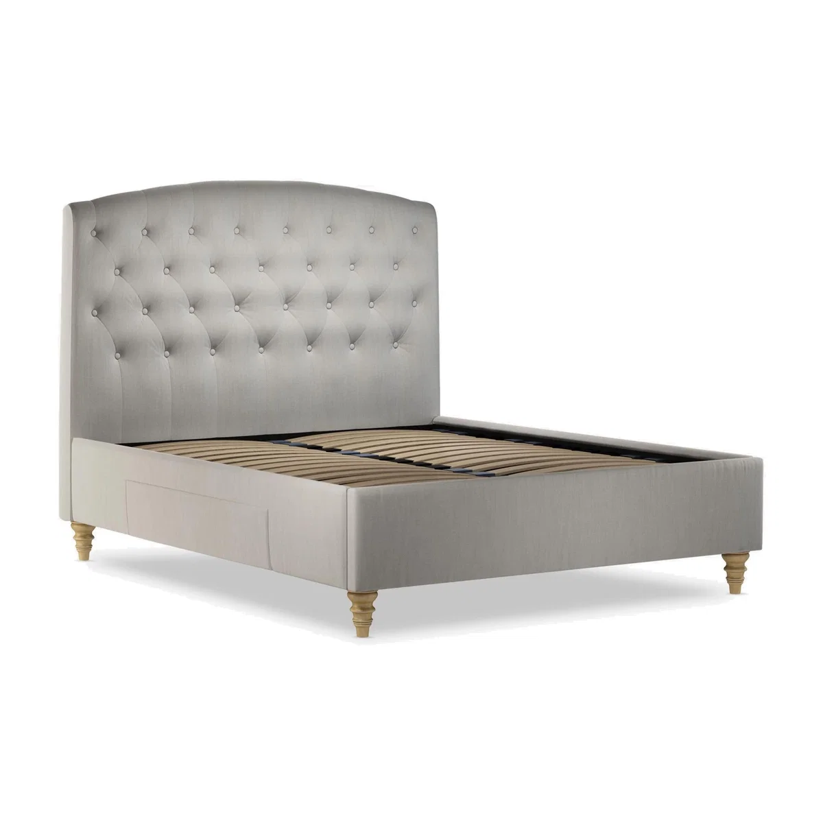John Lewis & Partners Rouen 2 Drawer Storage Upholstered Bed Frame, King Size – image 1