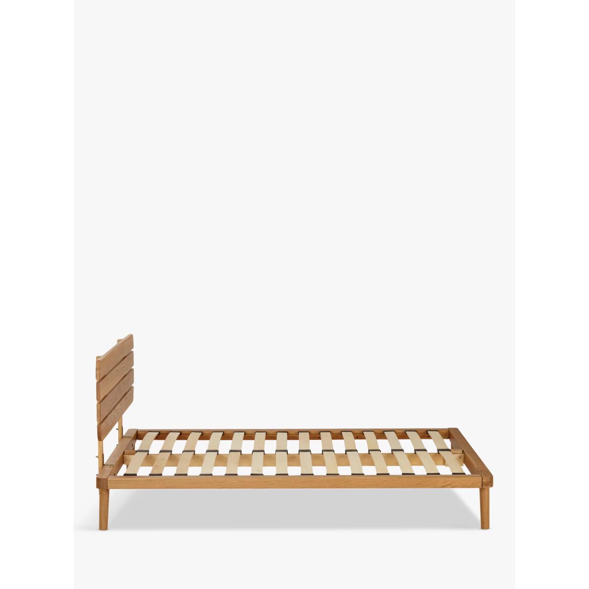 John Lewis & Partners Bow Slatted Headboard Bed Frame, Double – image 4