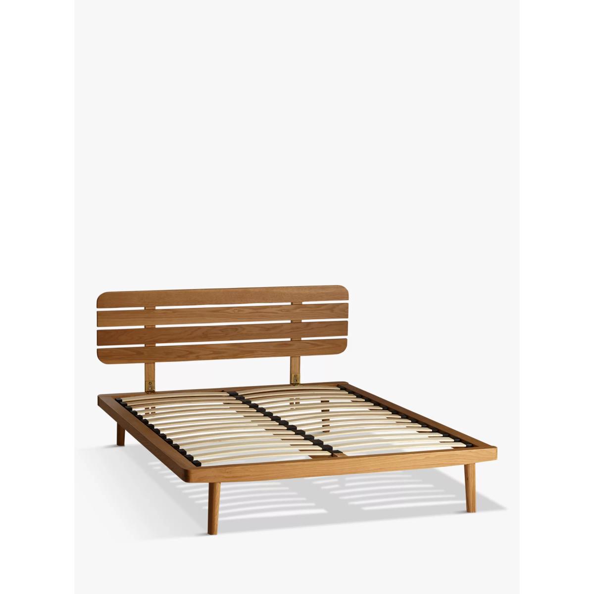 John Lewis & Partners Bow Slatted Headboard Bed Frame, Double – image 5