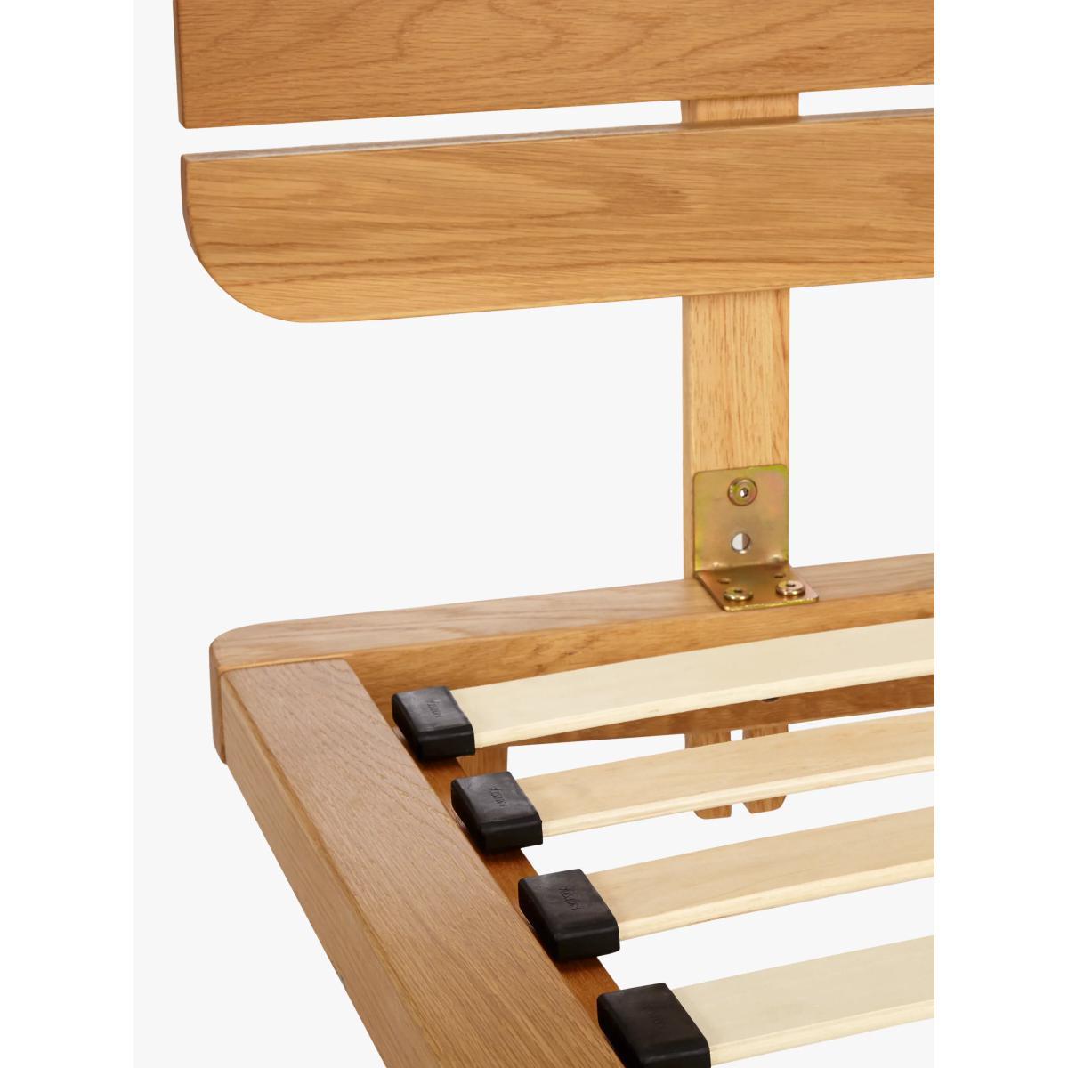 John Lewis & Partners Bow Slatted Headboard Bed Frame, Double – image 6