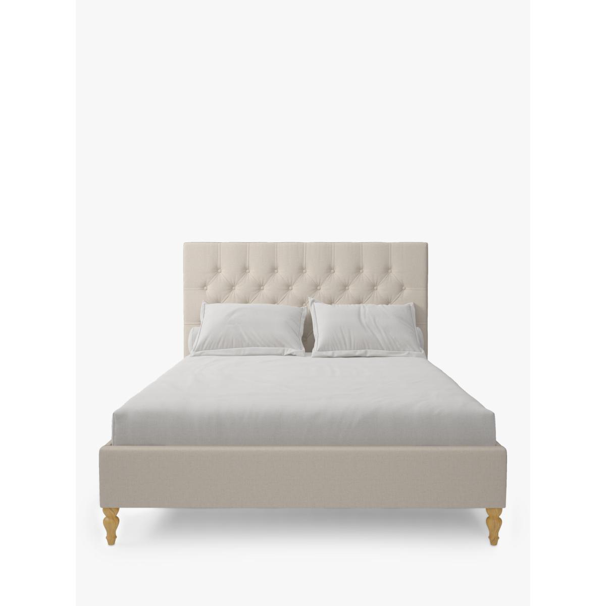 Koti Home Button Upholstered Bed Frame, King Size – image 2