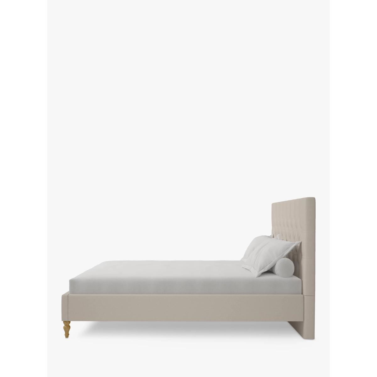 Koti Home Button Upholstered Bed Frame, King Size – image 3