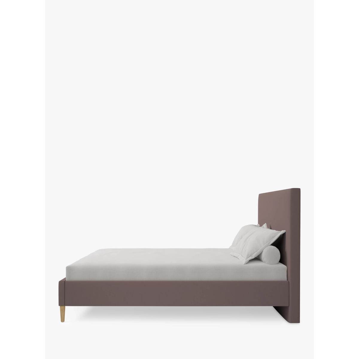 Koti Home Plain Upholstered Bed Frame, King Size – image 3