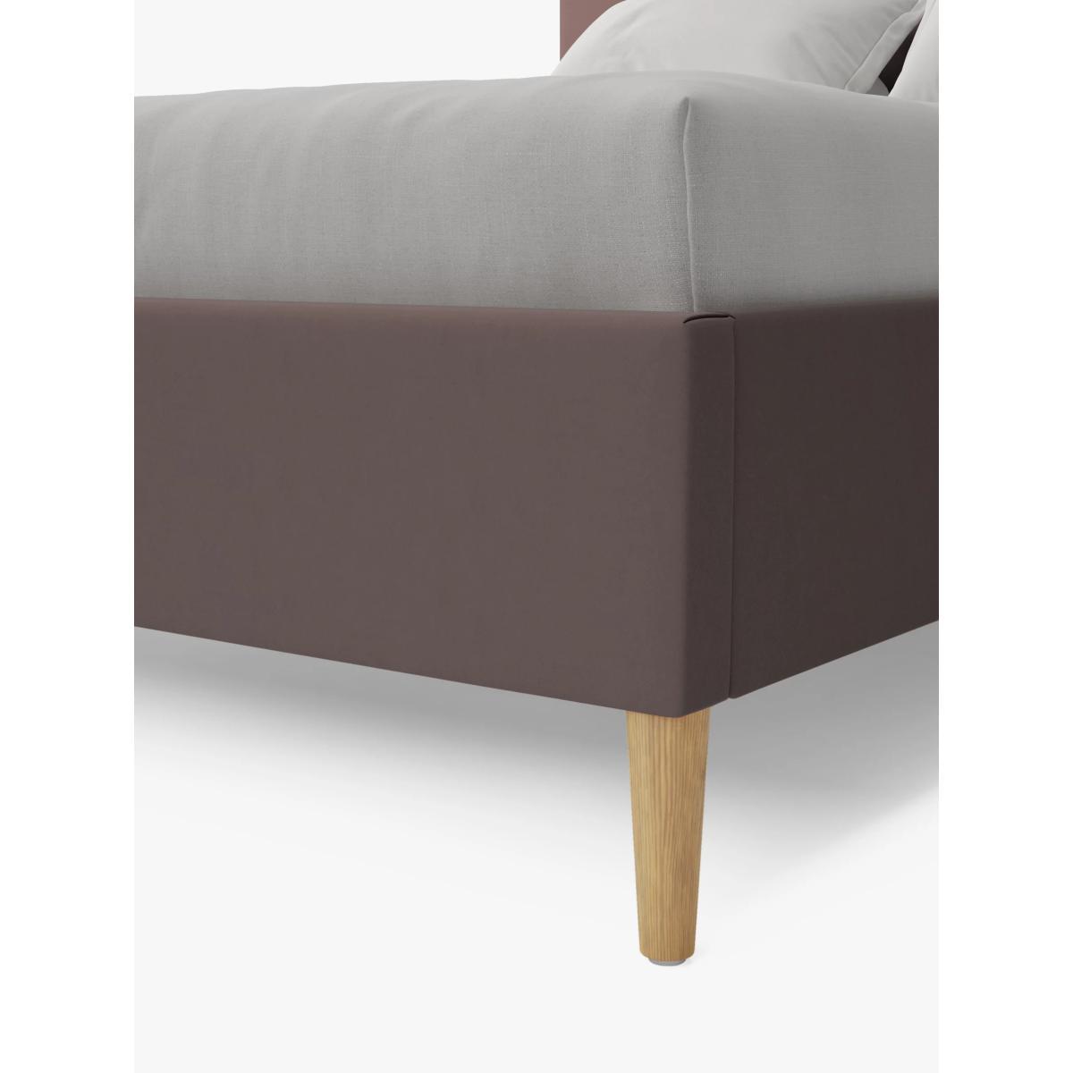 Koti Home Plain Upholstered Bed Frame, King Size – image 4