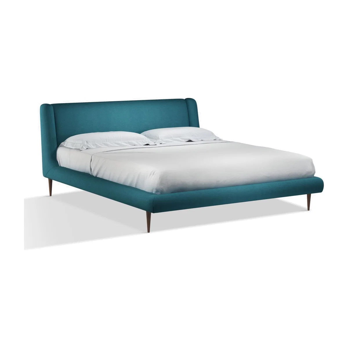 John Lewis & Partners Mid-Century Sweep Upholstered Bed Frame, Super King Size – image 1