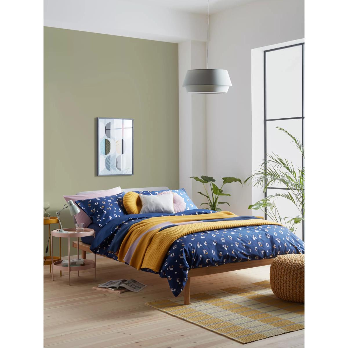 John Lewis Bow Upholstered Headboard Bed Frame, Double – image 6