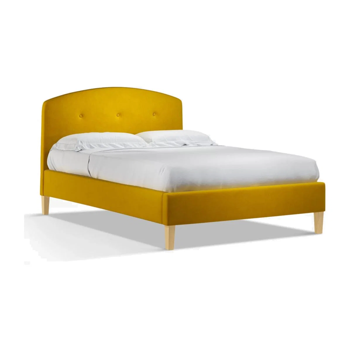John Lewis Grace Upholstered Bed Frame, Double – image 1