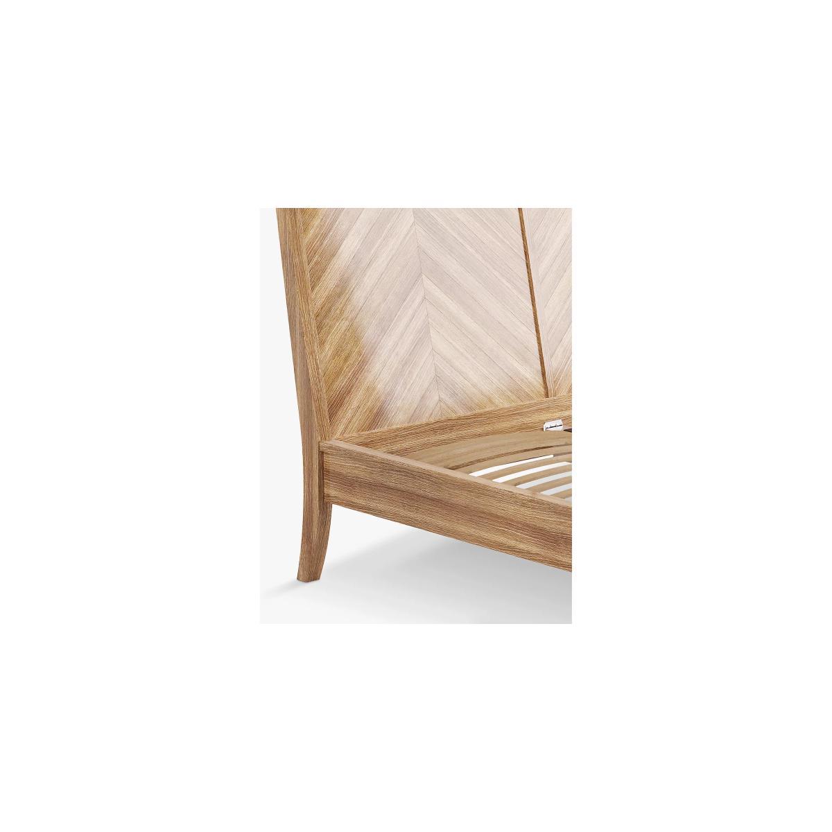 John Lewis & Partners Padma Parquet Bed Frame, Super King Size, FSC Certified (Oak, Birch, Oak Veneer, MDF) – image 4