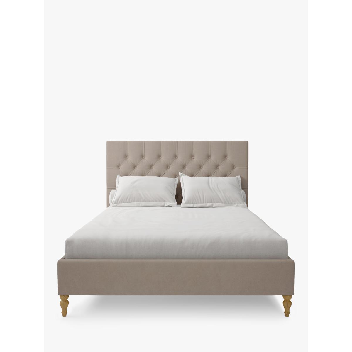 Koti Home Button Upholstered Bed Frame, Double – image 2