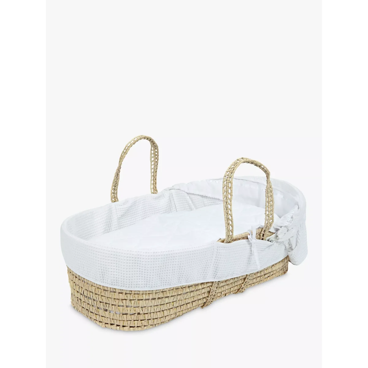 ANYDAY John Lewis & Partners Micro-Fresh Easy Care Waterproof Moses Basket Mattress Protector – image 3