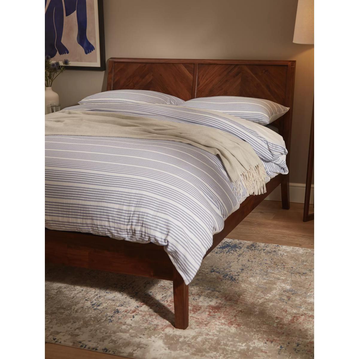 John Lewis & Partners Padma Parquet Bed Frame, Double – image 2