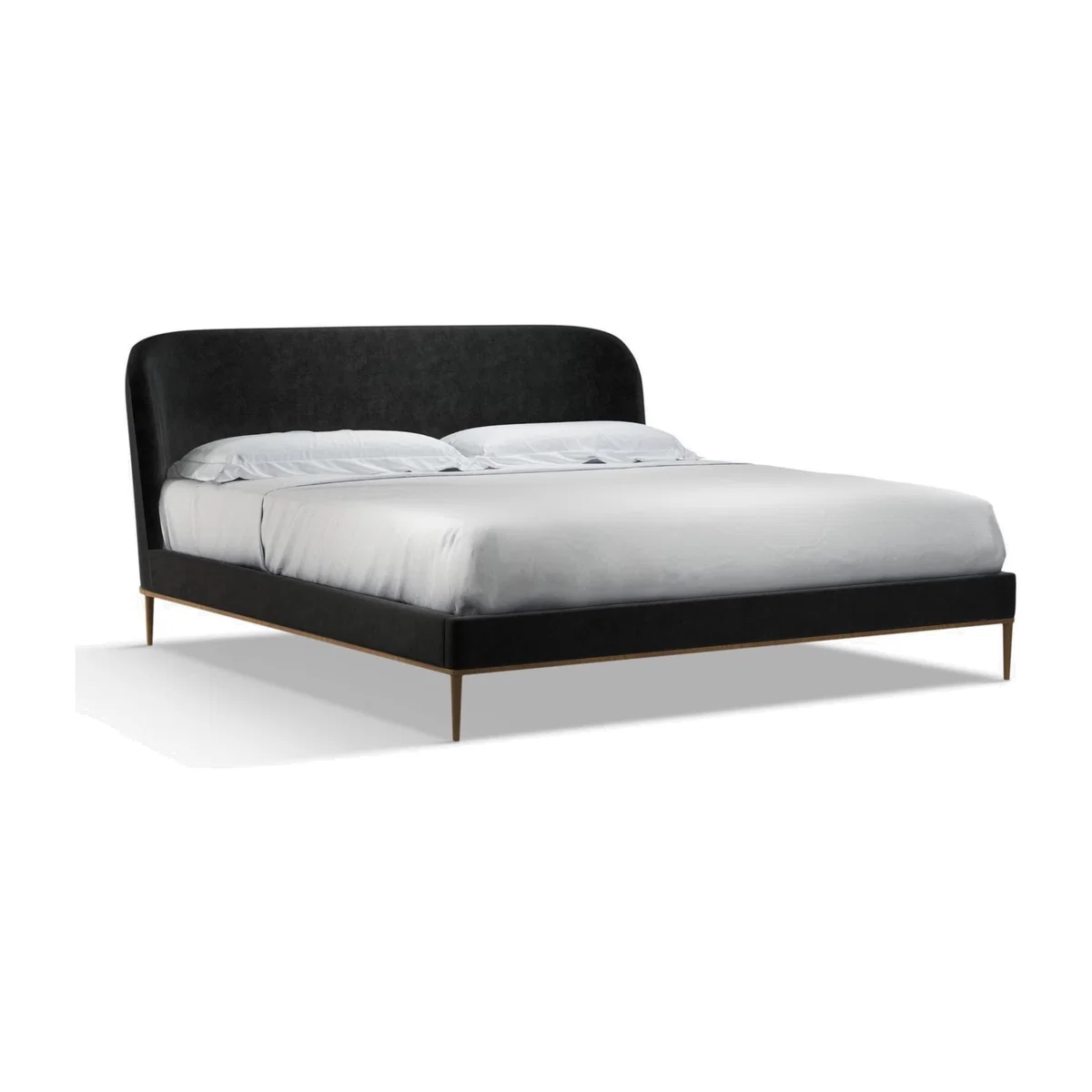 John Lewis Show-Wood Upholstered Bed Frame, Super King Size – image 1