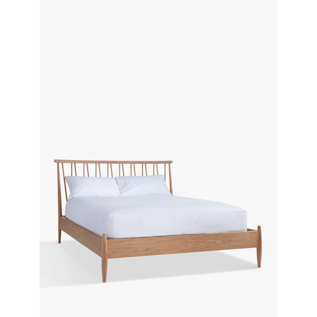 ercol for John Lewis Shalstone Bed Frame, Oak, Double – image 3