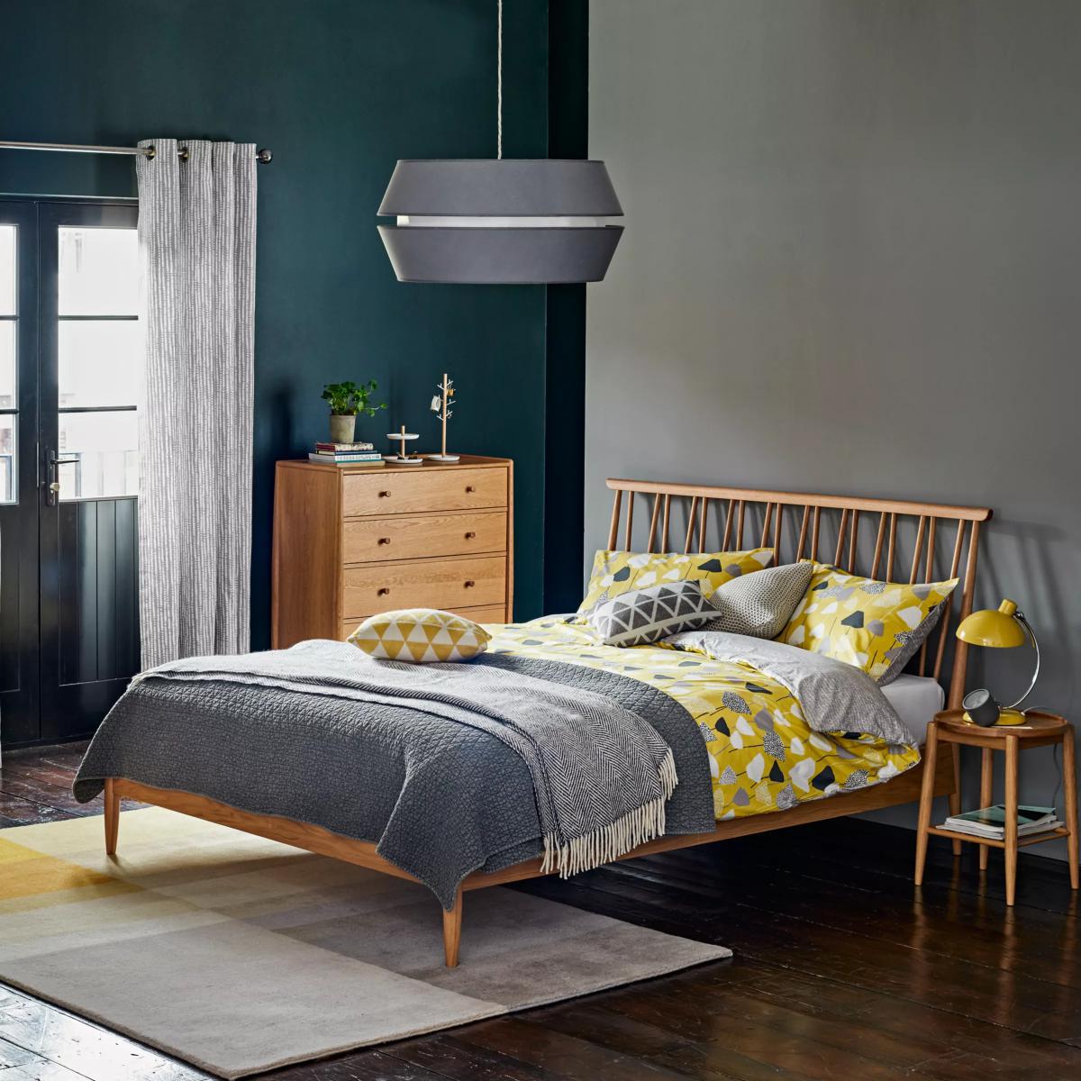 ercol for John Lewis Shalstone Bed Frame, Oak, Double – image 7