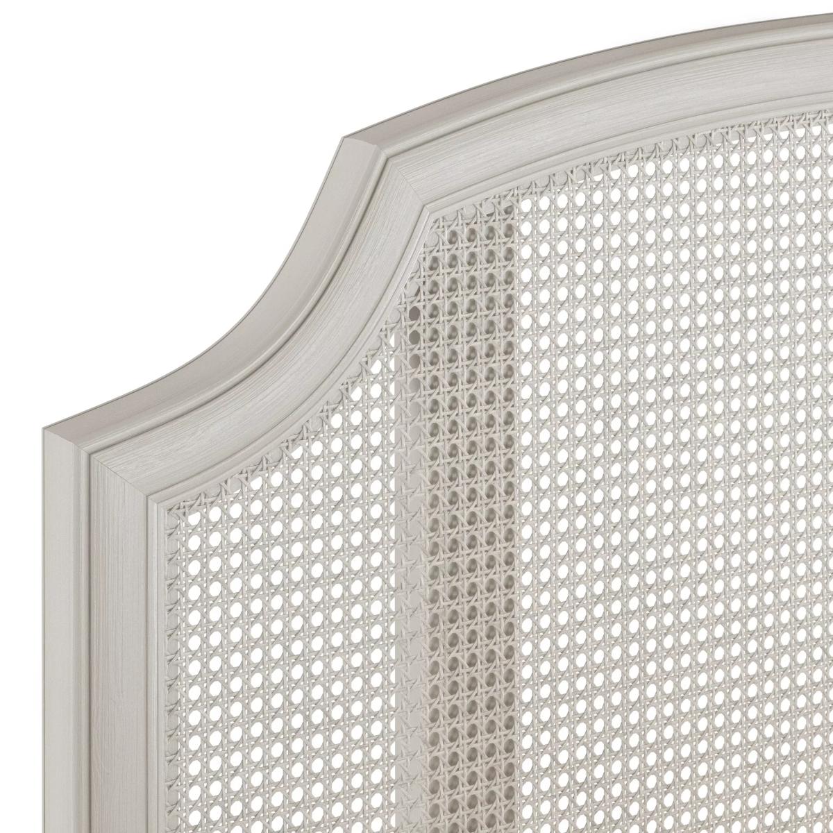 John Lewis Louis Woven Rattan Bed Frame, King Size, Grey – image 2