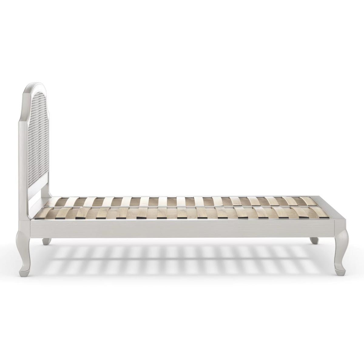 John Lewis Louis Woven Rattan Bed Frame, King Size, Grey – image 4