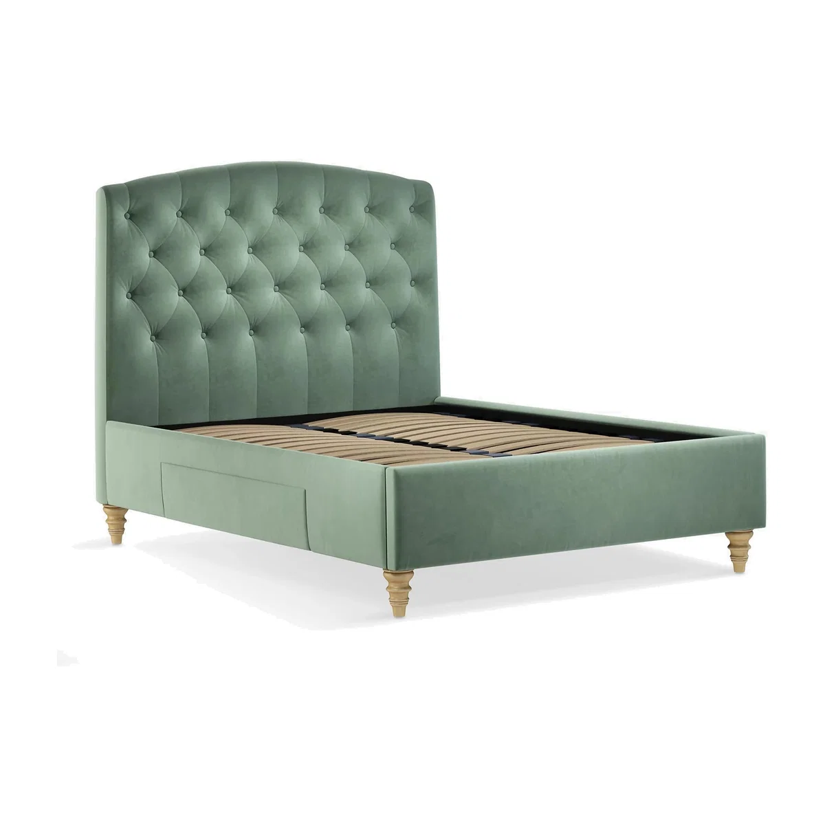 John Lewis Rouen 2 Drawer Storage Upholstered Bed Frame, King Size – image 1