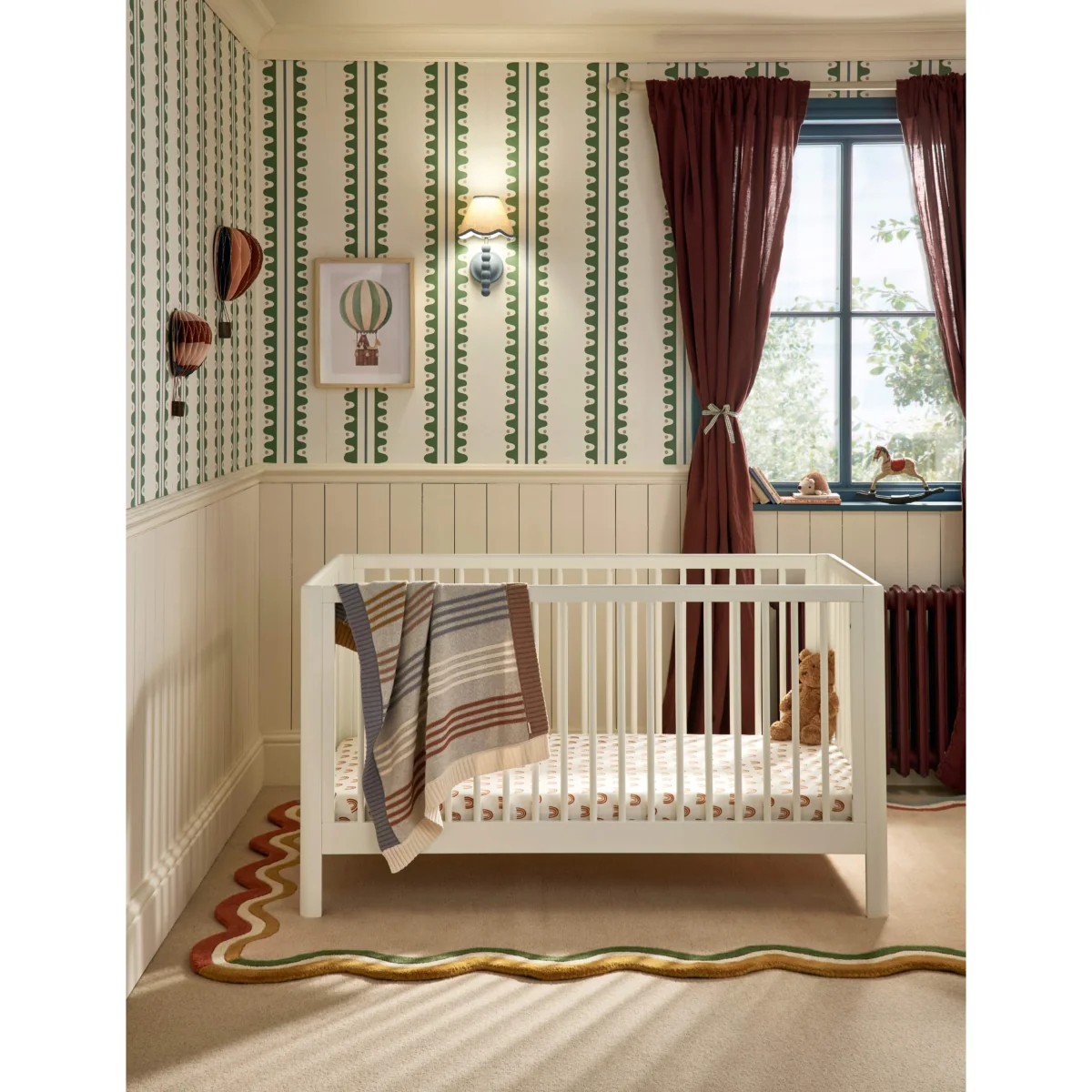 Mamas & Papas Arbor Cot Bed White – image 2