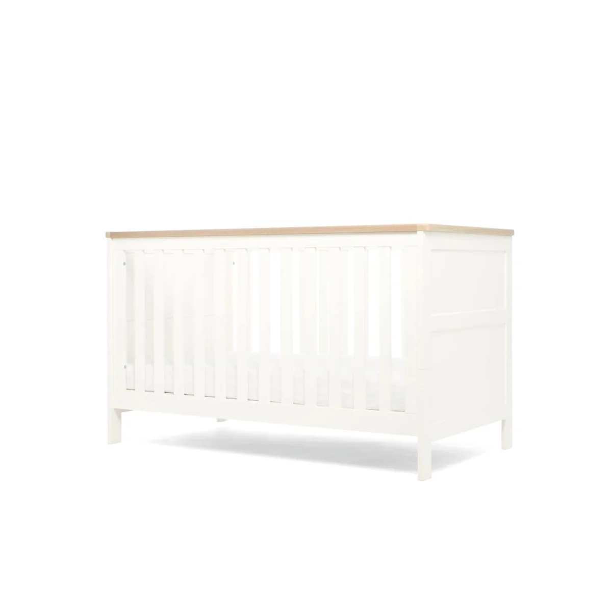 Mamas & Papas Wedmore Cot Bed - White Oak White Mix – image 2