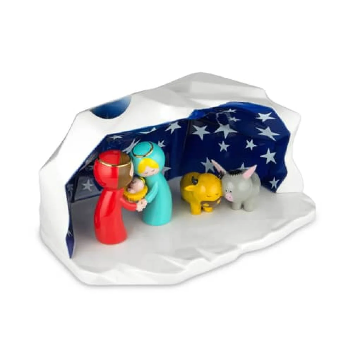 Happy Eternity Baby Crib - / Hand-painted porcelain by Alessi White – image 2