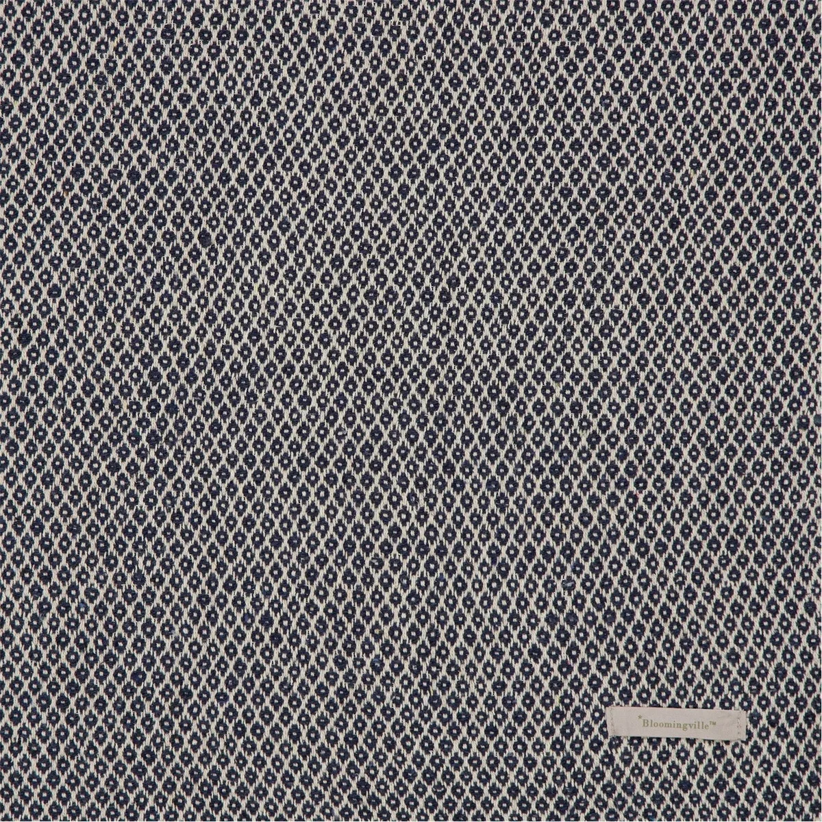 Barry Throw, Blue, Recycled Cotton – image 2