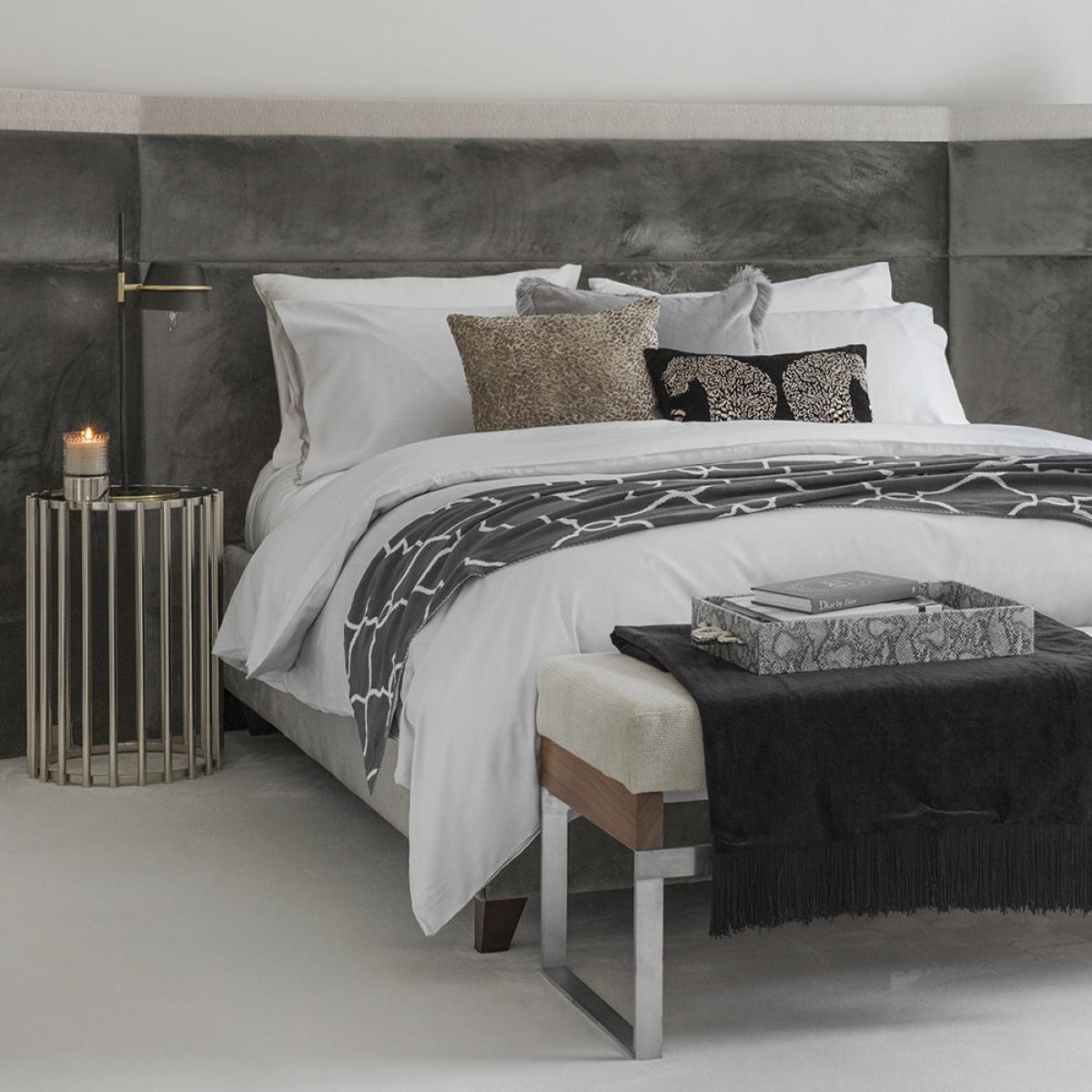 Luxe - Diamond Print Throw - 130x170cm - Grey – image 2