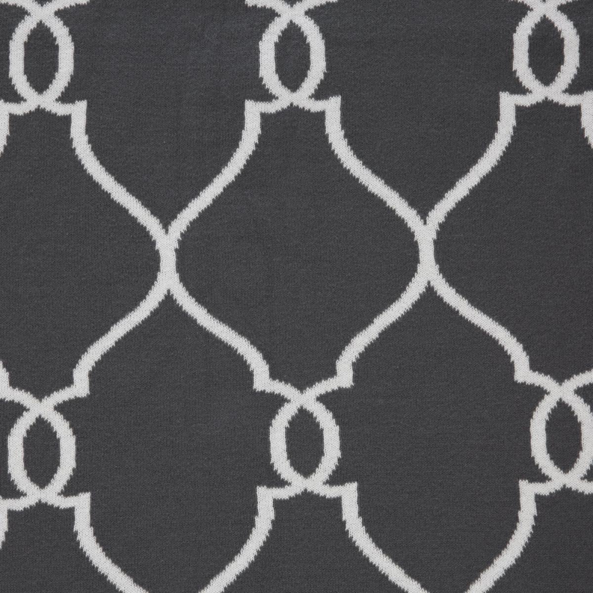 Luxe - Diamond Print Throw - 130x170cm - Grey – image 4