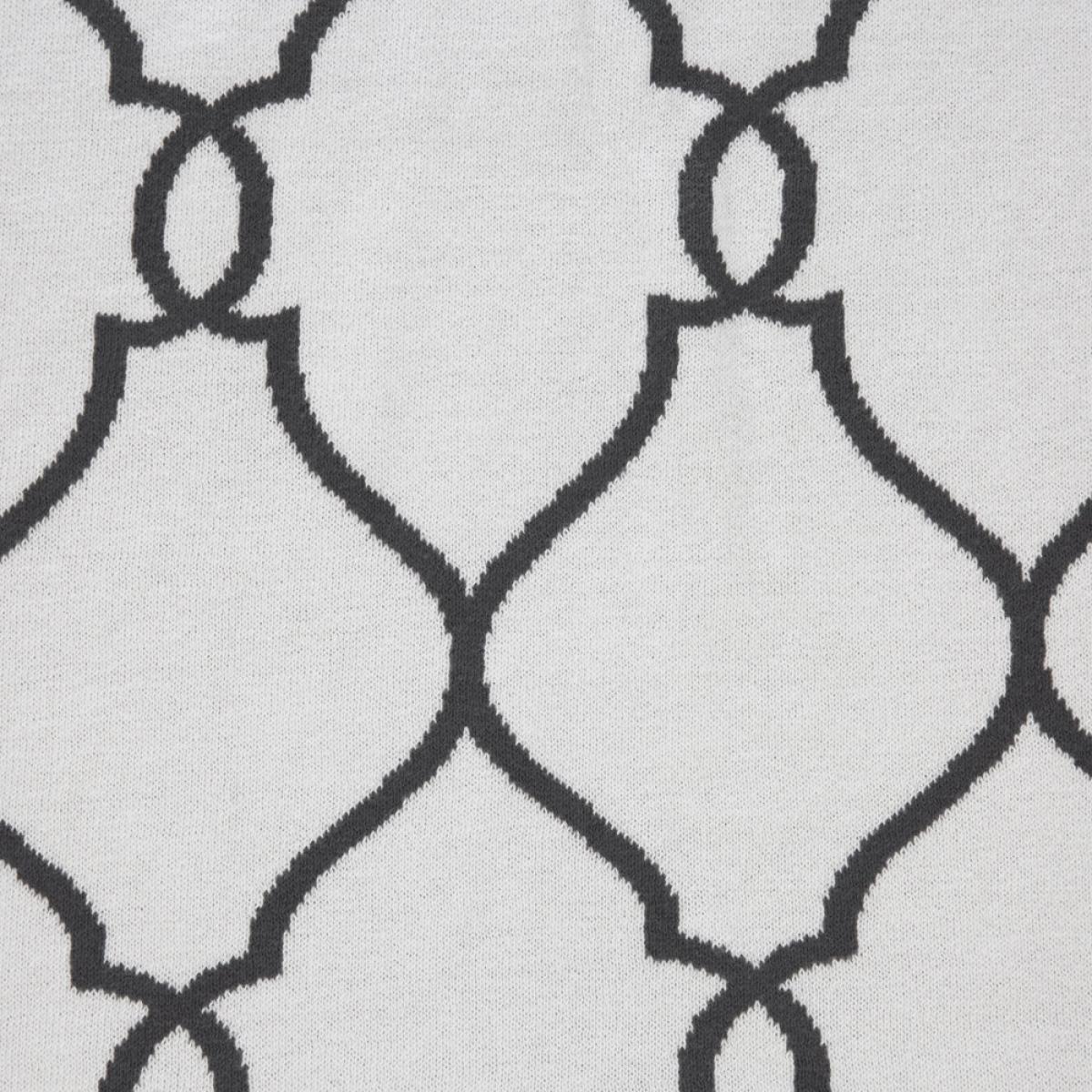 Luxe - Diamond Print Throw - 130x170cm - Grey – image 6