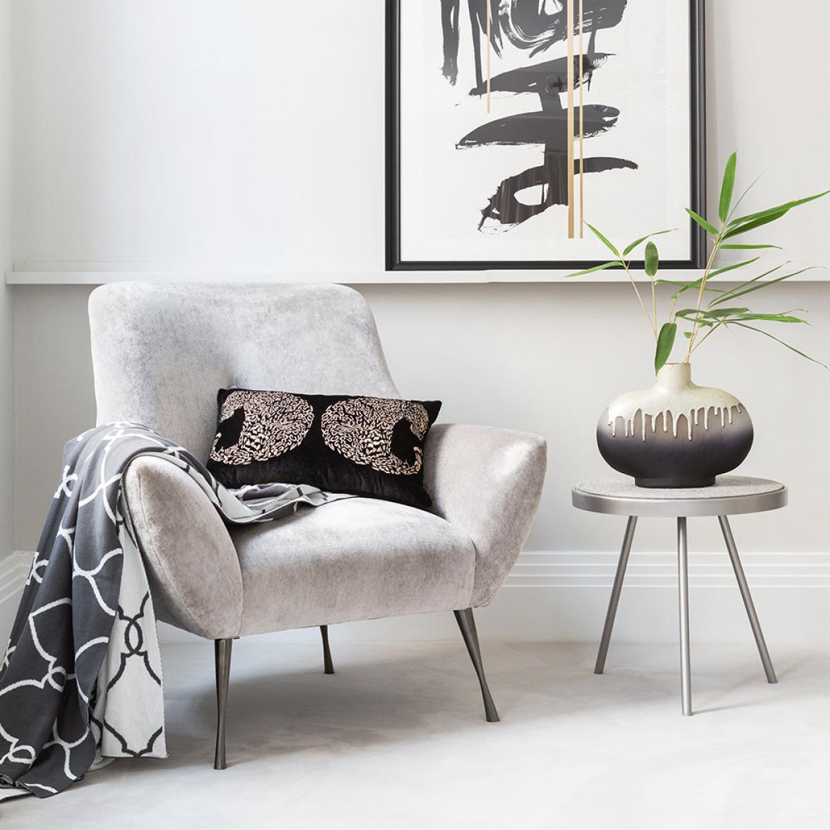 Luxe - Diamond Print Throw - 130x170cm - Grey – image 9